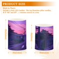 thumbnail image 6 of Yayeee Flameless Candles with Remote Flickering Battery Operated Multi Color Changing, White Cat Walking, 6 of 7