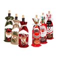 thumbnail image 2 of Funda navideña para botella de vino, adornos navideños para el hogar, adornos navideños, regalos de Navidad de Año Nuevo 2023, 2024, 2 of 4