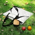 thumbnail image 5 of Bohemian Pattern Waterproof Picnic Blanket with Foldable Zipper, Suitable for Outdoor Use, Suitable for Travel, Camping, Beaches, Parks, Grasslands, Picnic Blanket Accessories, 5 of 7