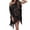 Black, variant on Bikini Cover Up, Hot Summer Mesh Bathing Suit Cover Ups Beach Wear For Woman Orange One Size