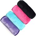thumbnail image 1 of Estbridge Makeup Remover Cloths 4 Pcs Microfiber Reusable Fast Drying Washcloth  Face Towels for Women, 1 of 8