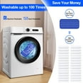 thumbnail image 4 of 4pcs Microfiber Mop Pads, EEEkit Reusable Mop Refills Compatible with SwifferSweeper Mops, 4 of 6