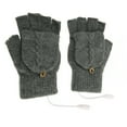 thumbnail image 4 of Guantes De Computadora Con Calefacción Guantes De Mano USB Sin Dedos Eléctricos Tejidos A La Mitad Para El Invierno ANGGREK Otros, 4 of 8