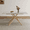 Sintered Stone + Gold, variant on Montary 59-inch Modern Rectangle Expandable Dining Table with Retractable Leaf, Sintered Stone Top & Golden Carbon Steel X-Base, 4-6 Person Table for Small Apartments, Kitchen, Dining Room