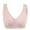 Pink, variant on asdoklhq Bras for Women Plus Size Clearance,Women's Adjustable Sports Front Closure Extra-Elastic Breathable Lace Trim Bra