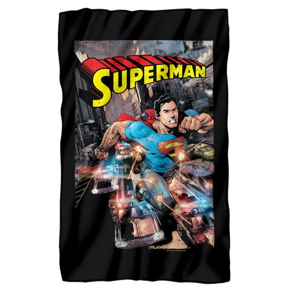 Superman Action One Fleece Blanket 36' x 58',Action One