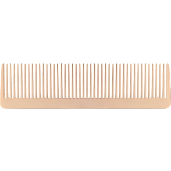 IBASETOY Hairdressing Comb Metal Styling Comb Golden for Salon Use and Daily Use 1Pack