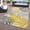 YELLOW, variant on World Rug Gallery Floral Leaves Flatweave Indoor/Outdoor Area Rug - BLUE 2'x7'