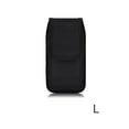 thumbnail image 3 of Langgg Mobile Phone Waist Bag Nylon Storage Pack Outdoor Sports Camping Climbing Architecture Backpacking Universal Pocket Case Vertical L, 3 of 9