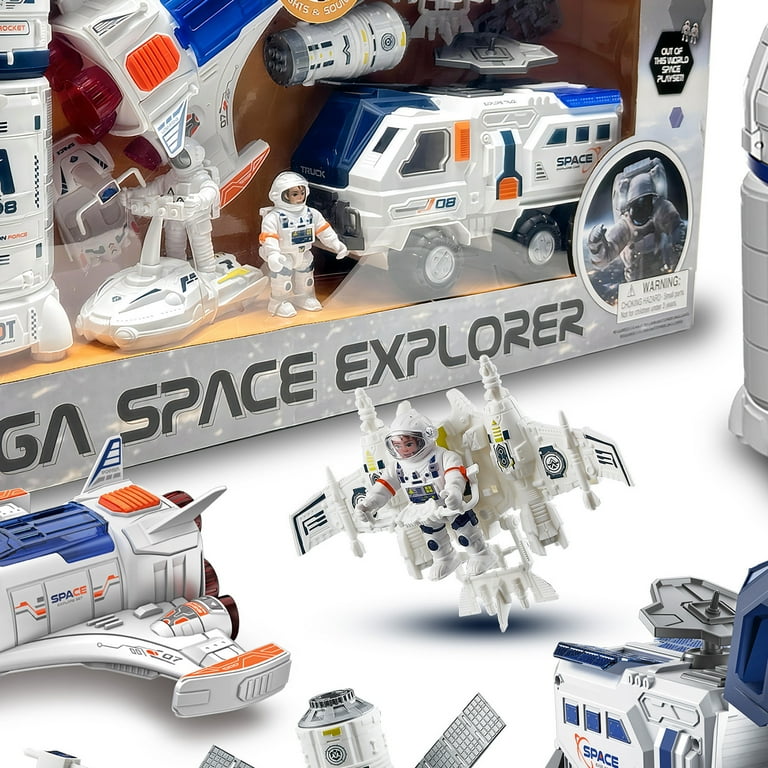 Playful Minds: Mega Space Explorer - 15pc Lights & Sounds