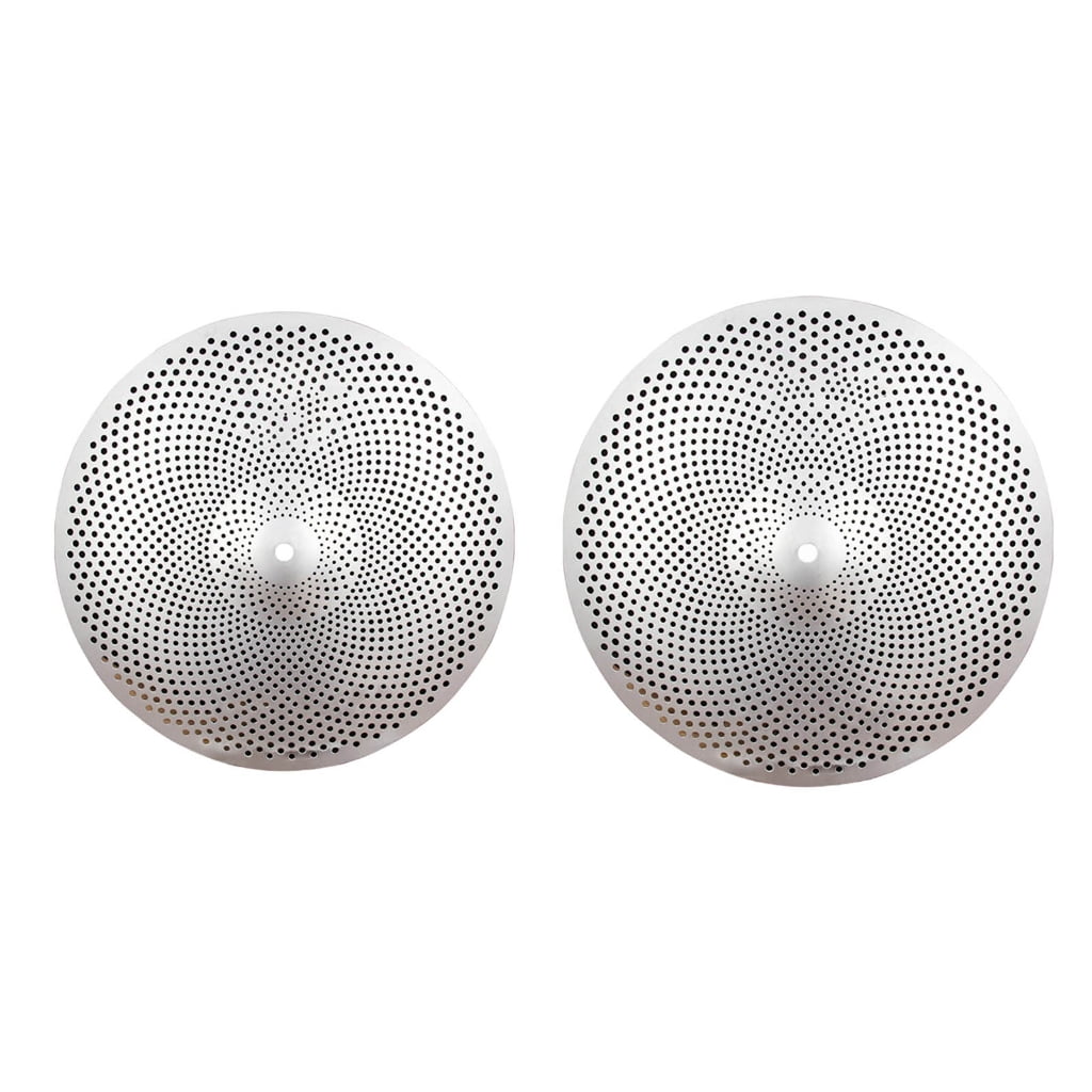 MOMOJIA Drum Practice Cymbal High Strengths Alloy Volumes Reduction For Home School