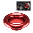 thumbnail image 2 of Red Short Ram Cold Air Intake Turbo Horn Aluminum Velocity Stack Adapter, 2 of 7
