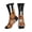 3 Black, variant on Athletic Socks Irish America Flag Art Sport Running Calf Socks Crew Socks for Men Women