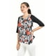thumbnail image 2 of Blusa con estampado floral Roman Fashion /Juvenil, 104 (Naranja) naranja CH, 2 of 4