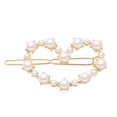 thumbnail image 1 of Pinzas para el cabello para mujeres, pinzas para peinar, pinzas para el cabello para niñas, elegantes horquillas con lazo de perla dulce, horquillas para damas, joyería para el cabello., 1 of 3