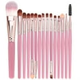 thumbnail image 1 of mtvxesu Makeup Brushes Set, 15 PCS Makeup Brush Set Tools Make-Up Toiletry Kit Wool Make up Brush Set Eye Makeup Brushes Brushes Makeup Clearance Sale Makeup Brushes!, 1 of 2