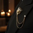 thumbnail image 4 of Broche para traje de hombre 6 piezas, 4 of 7