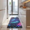 thumbnail image 4 of Neon Feather with Dots Pattern Kitchen Rug Mat,Kitchen Runner Rugs Non Skid Washable,Decorative Kitchen Floor Mats for Kitchen,Sink,Laundry,17"x47.2", 4 of 7