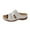 White, variant on Agkizg Summer Women Sandals Thick Soles Slide Sandals with Arch Support Casual Slippers Beach Sandals Comfortable Shoes White, Size 6.5