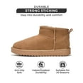 thumbnail image 3 of Project Cloud 100% Genuine Suede Snow Boots - Ankle Boots for Women (Hippy), 3 of 8