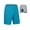 Cyan Blue, variant on Little Donkey Andy Men's Cycling Shorts with Detachable Liner, Lightweight Padded Mountain Bike MTB Loose-fit Red L
