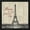 Black Deep, variant on Paris is my Favorite City by Michael Marcon, Framed Wall Art, 19.5W x 19.5H