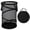black, variant on Black Large Collapsible Laundry Basket Foldable Mesh Pop Up Hamper with Handles for Laundry Room, Bathroom, Kids Room, College Dorm, Travel, Camping, Gift Basket