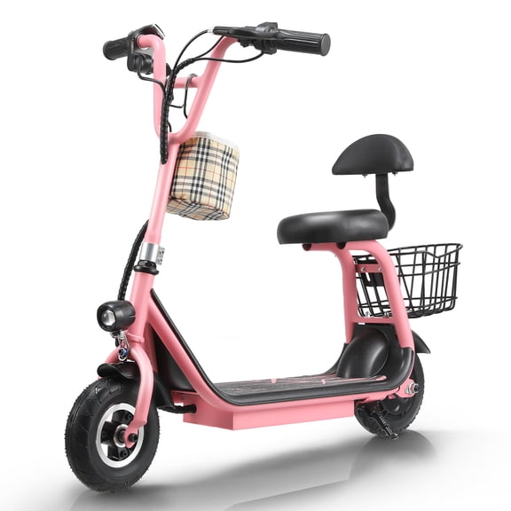 Scooter Electrico Infantil Honey Whale JL005 Rosa