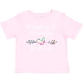 thumbnail image 3 of Inktastic Grandma and Grandpa Love Me Heart Grandchild Boys or Girls Baby T-Shirt, 3 of 5