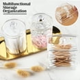 thumbnail image 6 of WeGuard 3-Piece Clear Acrylic Bathroom Canister & Set, 6 of 7