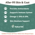 thumbnail image 5 of NaturVet ALLER-911 Pet Skin &amp; Coat Chewable Tabs Allergy Aid Dogs &amp; Cats 60ct, 5 of 6