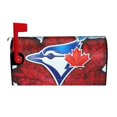 thumbnail image 1 of Toronto Baseball Welcome Magnetic Mailbox Cover, Easy to Install, Weatherproof and Fade Resistant, Bluebird Gift GJI116, 1 of 8