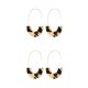 thumbnail image 1 of Pendientes de estilo sencillo Minnieouse con estampado de leopardo acrílico para chicas adolescentes, 1 of 6