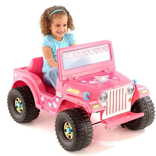 Fisher price barbie jeep deals