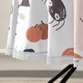 thumbnail image 5 of Coolnut 60" Halloween Pumpkin Outdoor Round Tablecloth, Waterproof Stain-Resistant Non-Slip Circular Tablecloth with Umbrella Hole and Zipper for Tabletop Backyard Party BBQ Decor, 5 of 7