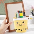thumbnail image 3 of &Craft&Stationery Telescopic Pencil Pouch Stand Up Storage for Students and Teens Zip Closure Fabric Pencil with Flexible Design for Desk Organization, 3 of 3