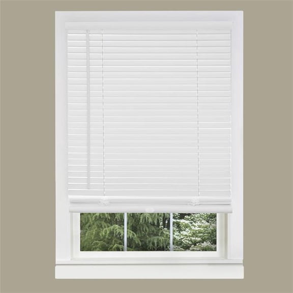 Cordless Morningstar GII Blind Pearl White, 36 x 64 in.