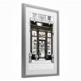 thumbnail image 2 of Stupell Industries Art Deco Glam Paris Shop Facade Gray Framed Print Under Glass, 14 x 20, by Petals Prints Design, 2 of 8