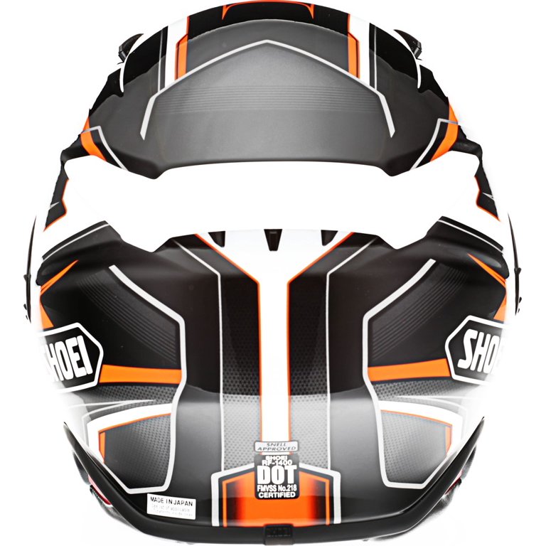 Shoei RF-1400 Prologue Helmet - TC-8 Black/Orange - Walmart.com