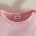 thumbnail image 7 of CAICJ98 Baby Girl Clothes Suspender Skirt Newborn Long Sleeve Ruffled Romper + Cute Dress + Headband Fall Spring Outfits Pink,Size 12-18 Months, 7 of 7