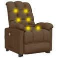 thumbnail image 6 of vidaXL Massage Recliner Electric Massaging Recliner Chair for Elderly Fabric, 6 of 9