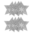 thumbnail image 3 of EeaseMX 8pcs Navidad Party Fork Bag Cutter Bag Cine-Pointed Star Forma Vajilla Titular, 3 of 7