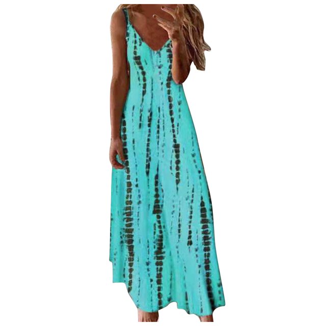 Birdeem Womens Spring and Summer Solid Slim Fit V-Neck Racerback Tank Top Wrapped Hip Casual Dress