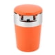 thumbnail image 2 of Leylor Cenicero de Cigarrillos - Porta cenicero de Cigarrillos portátil para automóvil con luz LED(Naranja), 2 of 13