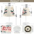 thumbnail image 3 of BZSMCE Table Lamp Creative Wreath for Christmas Day Simple Pattern Night Light, 3 of 8