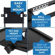 Mount-It! Under Desk Computer Keyboard and Mouse Tray, Ergonomic