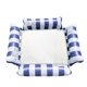 thumbnail image 1 of Hammock PVC Propina Fugas Inflat Rayas Aire para Piscina (oscura) Azul, 1 of 6