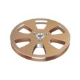 thumbnail image 1 of Sidaley Aleación de aluminio fácil de instalar piezas vacías del desenrollador del carrete para el carrete al reproductor de casete del Sistemas de cine en casa Oro, 1 of 6