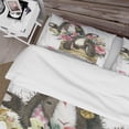thumbnail image 4 of Designart 'Cute cartoon bunny toy' Animals Duvet Cover Set, 4 of 4