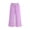 Purple#girls linen capri pants, variant on Moxiu Wide Leg Capris Pants for Girls Cotton Linen Summer Elastic High Waisted Drawstring Lounge Cropped Trouser with Pockets Gray,8-9Years